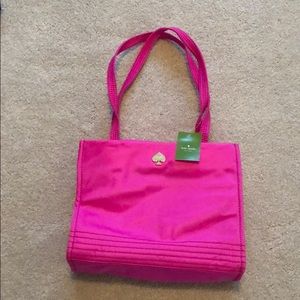 Hot pink Kate Spade Flatiron Loretta Tote